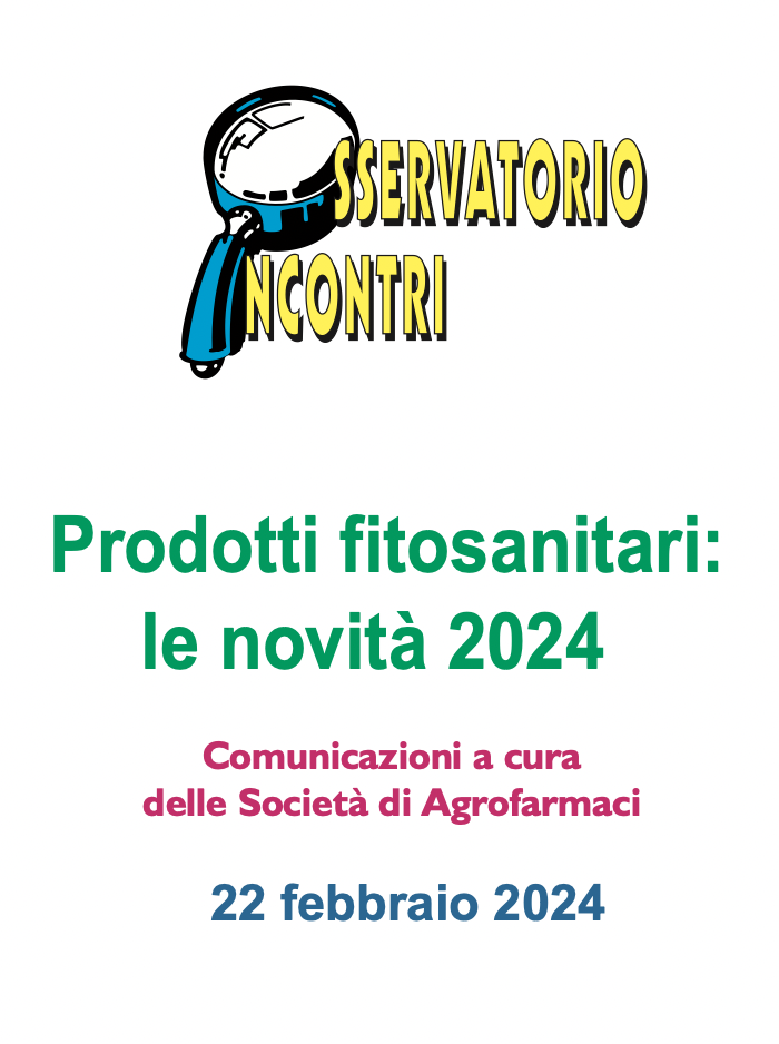 Prodotti fitosanitari: le novità 2024